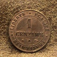 Pièce 1 Centime Cérès 1872 SUP+ - Monnaie Rare et Historique