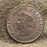 Pièce 1 Centime Cérès 1872 SUP+ - Monnaie Rare et Historique